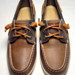 Sperry Womens Songfish Brown/Plaid